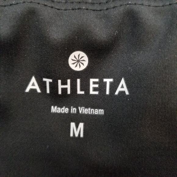 Athleta Cropped Leggings Size M Medium - Picture 3 of 6